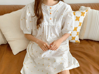 스위티 체리 원피스잠옷 (2color)